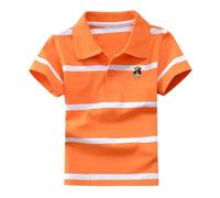 White Polo Shirt Boys,Green T Unisex Kids Short Sleeve T-Shirt Navy Blue Boys Shirts T-Shirts for Children Girls Age 2-13 Years