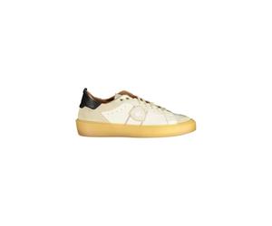 White Polyester Sneaker Contemporary Style - male - Blauer - Sneakers - White - 9 UK - Shoes 9 UK