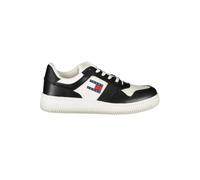 White Polyethylene Women's Sneaker, female, Tommy Hilfiger, Sneakers, Black, 3 UK, Shoes 3 UK