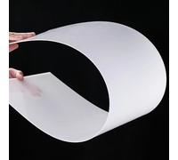 White Polypropylene Board - Food Grade PP Plastic Sheets for Versatile Use 1pcs(2x210x297mm)