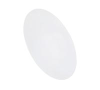 White Polypropylene Board, Thickened PP Plastic Round Sheet for DIY Machinery Electronics 1 Piece(300X6mm)