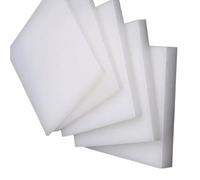 White Polypropylene Reusableplastic Sheet Board, 10 X 20 Cm, 10-20 Mm Thick -1pc(20mm)