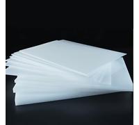 White Polypropylene Reusableplastic Sheet Board, 15 X 20 Cm, 10-20 Mm Thick, Rigid & Waterproof,1pcs(10mm)