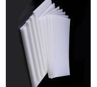 White Polypropylene Reusableplastic Sheet Board, 20 X 40 Cm, 5-8 Mm Thick-1pc(5mm)