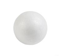 White Polystyrene Craft Foam Balls - 10 Pack Lightweight Modelling Foam Ball DIY Craft Supply - Balls For Flower Bouquet Decorations Kids Art Projects(9cm)