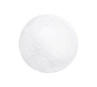 White Polystyrene Foam Ball DIY Craft Material for Boy Girl Christmas Ornament Round Decorative Prop for Home Preschool and Holiday Projects