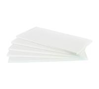 White Polystyrene Sheets, ABS Plastic Sheet 19 Sizes DIY Materials(200mm x 250mm x 1mm(6pcs))