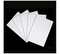 White Polystyrene Sheets, White ABS Plastic Sheets 100mmx100mm 0.5-1mm Heat Moldable Impact Resistant