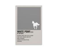 White Pony-DeftonesWaterproof Posters Wall Art Posters Waterproof Home Printing Moisture-proof Easy to Install And Fade ResistantUnframe-style08x12inch(20x30cm)