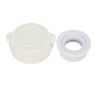 White Pool Drain Cap and for Intex Above-Ground Pools White Pool | White Exhaust Valve Cap and for Intex Above-Ground Pools, White