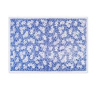White Porcelain Plain Paper Underprint Flowers Porcelain Clay Ceramic Bottom Flower