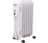 Schallen Portable Electric Slim Oil Filled Radiator Heater with Adjustable Temperature Thermostat, 3 Heat Settings & Safety Cut Off (1500W | 7 Fin)