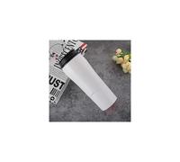 (White) Portable Mighty Mug Solo Travel Coffee Herbal Ice Tea Fizzy Drink Mug Water Bottle Cup, Capacity: 55
