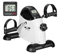 (White) Portable Mini Pedal Exercise Bike for Arm & Legs