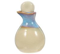 White Pot Dispenser Ice Porcelain Cracked Oil Essential for Spa Sauna