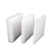 White PP Plastic Sheet， White Polypropylene Sheets 2 pcs 150x200mm (2-5mm)(150x200x3mm)
