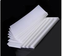 White PP Polypropylene Reusableplastic Sheet Board, 15 x 15 cm, 10-20 mm Thick-1pc(15mm)