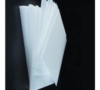 White PP Polypropylene Reusableplastic Sheet Board - 30 x 50 cm, 5-8 mm Thick, Rigid and Waterproof Panel,1pcs(8mm)