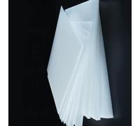 White PP Polypropylene Reusableplastic Sheet Board - 50 x 50 cm, 5-8 mm Thick, Rigid & Waterproof 1pcs(5mm)