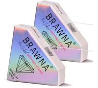 White Pre Inked String for Eyebrow Mapping - Microshading Supplies - Brow Tinting Kit - Eyebrow Measuring Tool - 2 Pack