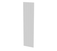 White Primed One Side Slatted Wood Easy Connect Decorative Wall Panel (H)2440mm X (W)606mm