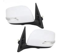 White Primer Assembly Wing Back Door Side Mirror Car Rear View Rearview For Land For Cruiser For Prado 150 2013-2022 Car Wing Door Side Mirrors Assy
