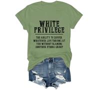 White Privilege The Ability to Suffer Shirt White Privilege T-Shirt Unisex