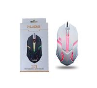 (white) Professional Wired Mouse Cute Cartoon Animal Tiger Design 3D Kid Mouse USB Optical Small Mice 1200 DPI USB Optical For Laptop PC