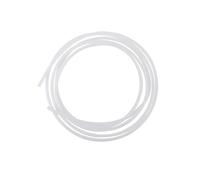 White PTFE Tube Kit 1m/2m with Pneumatic Joint D4×d2 Compatible with Ender-3 V2 Ender 5 Pro CR Series 3D Printer Parts(White PTFE Tube 2M)