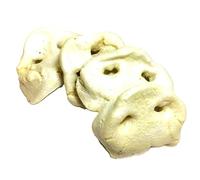 White Puffed Pig Snouts x 20 Natural Dog Treats Chews Low Fat