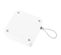 White Punch-Free Rope Spring Door Closer for Bedroom Household Use