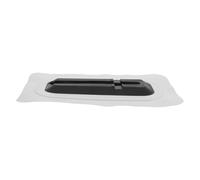 White PVC 9 Inch Paddle Board Fin Box Adapter | Surfboard fin holder replacement, corrosion-resistant build, wide compatibility, protects board from wear