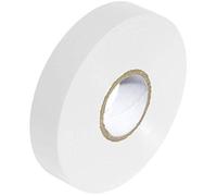 White PVC Electrical Insulation Tape Roll - 33m x 19mm x1