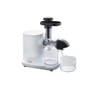Quest 150W Slow Juicer/Cold Press Style/Masticating Juicer/Quiet <60 dB Motor/Higher Nutritional Value & Juice Yield/Accessories Included (White)