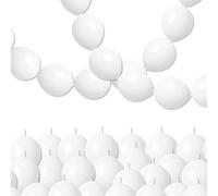 White Quick Link Balloons, 100PCS for Making Wall Arch Chains, Pearl Balloons for Wedding Birthday Baby Shower Engagement Graduation Party Decorations (10inch)