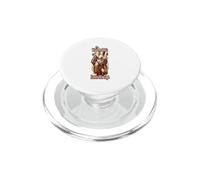 White Rabbit Easter Mix Tape Funny Alice PopSockets PopGrip for MagSafe