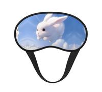 White Rabbit Full-Coverage Sleep mask Full-Coverage Sleep mask Relaxing Stress-Free Nighttime Eye mask