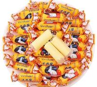 White Rabbit Milk Gummy Candy, Mango Flavored Milk Soft Candy, Chocolate Toffee Candies, Chewy Gummie Desserts, Wedding Candies, Chinese snack gifts, Asian Fudge, Casual Snacks (Mango Flavor,500g)