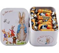 White rabbit original flavor milk candy, assorted flavor toffee, mixed fruit flavored gummies, Canned candy gift, instant sweet fudge snackt, Wedding sugar, Dim sum (114g*2 cans,Coffee)