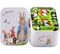 White rabbit original flavor milk candy, assorted flavor toffee, mixed fruit flavored gummies, Canned candy gift, instant sweet fudge snackt, Wedding sugar, Dim sum (Mustard,114g*1 can)