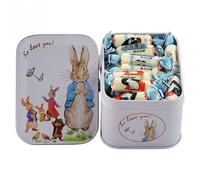 White rabbit original milk candy, assorted flavor toffee, canned mixed fruit flavored gummies, Valentine's Day candy gifts, Wedding sugar, instant sweet fudge snack (Cool taste,114g*1 can)
