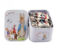 White rabbit original milk candy, assorted flavor toffee, canned mixed fruit flavored gummies, Valentine's Day candy gifts, Wedding sugar, instant sweet fudge snack (Chocolate Flavor,114g*1 can)