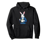 White Rabbit Pocket Watch All Roads Lead to Rome Pullover Hoodie