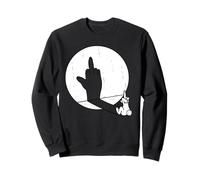 White Rabbit shows Middle Finger in the Shadow Sweatshirt