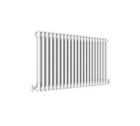 White Radiator Traditional 2 Column Radiator Horizontal Radiators Cast Iron Style 600x1010mm Central Heating Interior Design