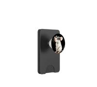 White Rat in Cool Spectacles for a Funny Look PopSockets PopWallet for MagSafe