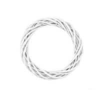 White -Rattan Wreath- Ring for Christmas Wedding Home Decor | Crafted for dependable daily operation with a tough build that is simple to mount.