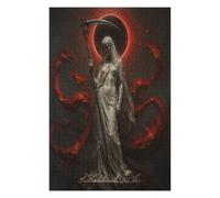 White Reaper Eclipse Jigsaw Puzzle 1000 Pieces in Wood, Logic Game