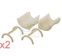 White Rear Plastic Stabiliser Mounting FEBI x2 pcs