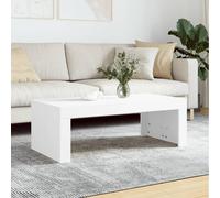 vidaXL Coffee Table White 102x50x36 cm Engineered Wood, White
